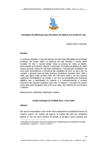 Estratégias de fidelização para torcedores de futebol