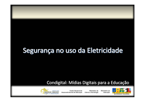 Segurança no uso da Eletricidade