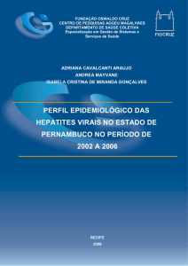 perfil epidemiológico das hepatites virais no estado de pernambuco