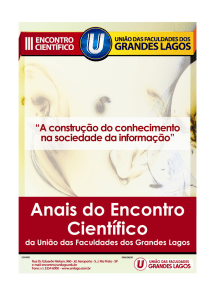 Baixe o Anais do Encontro (edição 2011) (Pdf 1.80mb)