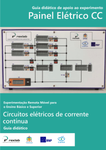 Painel Elétrico de Corrente Contínua - RELLE