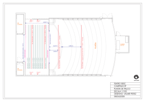 pla téia teatro sesc campinas sp planta de palco desenho: valmir