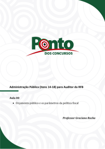 Administração Pública (itens 14-18) para