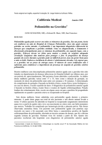 4- Poliomielite na Gravidez