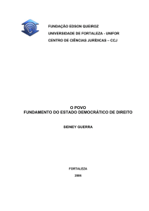 o povo fundamento do estado democrático de