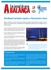 A Balança Novembro Azul