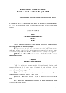 regimento interno resolução 1.218 de 3 de julho de 2007