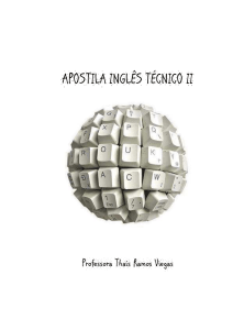 Apostila Inglês II - Professora Thaís Viegas