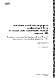 As diversas sonoridades do grupo de rock brasileiro O Terço