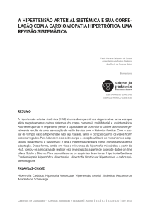 a hipertensão arterial sistêmica e sua corre