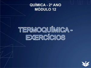 TERMOQUÍMICA