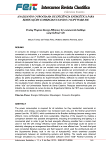 Analisando o Programa de Eficiência Energética Para Edificações