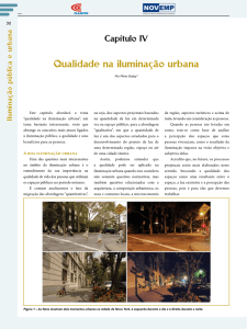 Qualidade na iluminação urbana