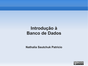 Introdução à Banco de Dados