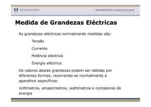 Medida de Grandezas Eléctricas