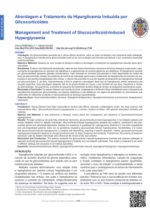 Abordagem e Tratamento da Hiperglicemia Induzida por