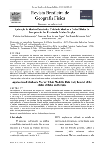 Revista Brasileira de Geografia Física