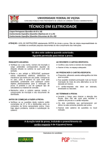 técnico em eletricidade