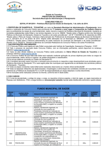 Abertura Edital