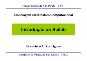 Introdução ao Scilab - ICMC