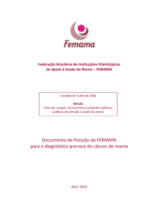 FEMAMA - Resumo Doc Posição