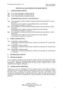 resumo das características do medicamento