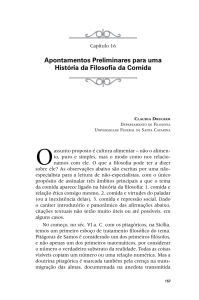 Apontamentos Preliminares para uma História da - FEF