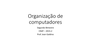 Organização de computadores