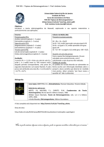 Topicos de Eletromagnetismo I