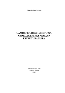 câmbio e crescimento na abordagem keynesiana