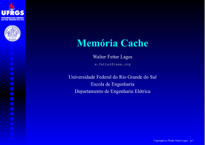 Memória Cache
