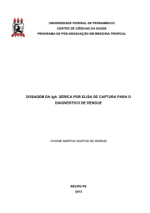 Dosagem da IgA sérica por ELISA de captura para o diagnóstico de