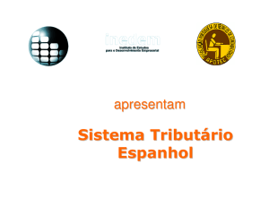 Sistema Tributário Espanhol