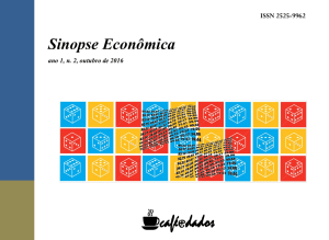 Sinopse Econômica – Out/2016