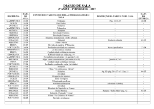 Tarefa 2º ano B - fadminas.org.br