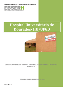 Hospital Universitário de Dourados- HU/UFGD