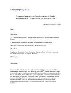 Conjuntura Internacional, Transformações do Estado