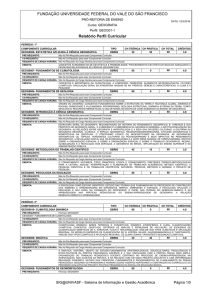 FUNDAÇÃO UNIVERSIDADE FEDERAL DO VALE DO SÃO