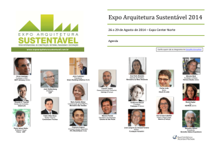 Expo Arquitetura Sustentável 2014