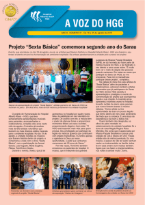 Projeto ``Sexta Básica`` comemora segundo ano do Sarau