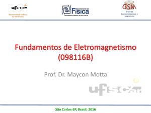 Fundamentos de Eletromagnetismo (098116B)