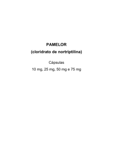 PAMELOR (cloridrato de nortriptilina)