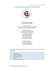 Obesidade - World Gastroenterology Organisation