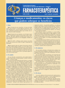 Farmacoterapeutica PB62.indd - Conselho Federal de Farmácia