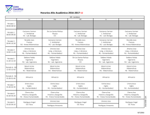 Horarios Año Académico 2016-2017 V2