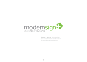 Portfólio completo da Modernsign em pdf.