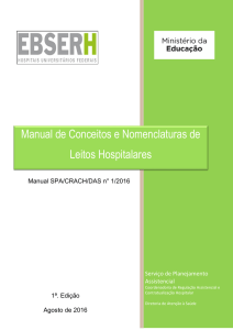 Manual de Conceitos e Nomenclaturas de Leitos Hospitalares
