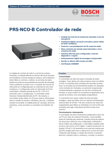 PRS‑NCO‑B Controlador de rede