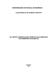 Os limites à manipulação genética na eliminação dos