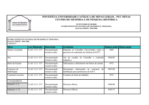 09 - inventário sumário do fundo instituto central de filosofia e teologia